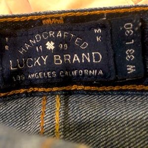Lucky Brand 410 Athletic Fit 33x30 - torn but new!
